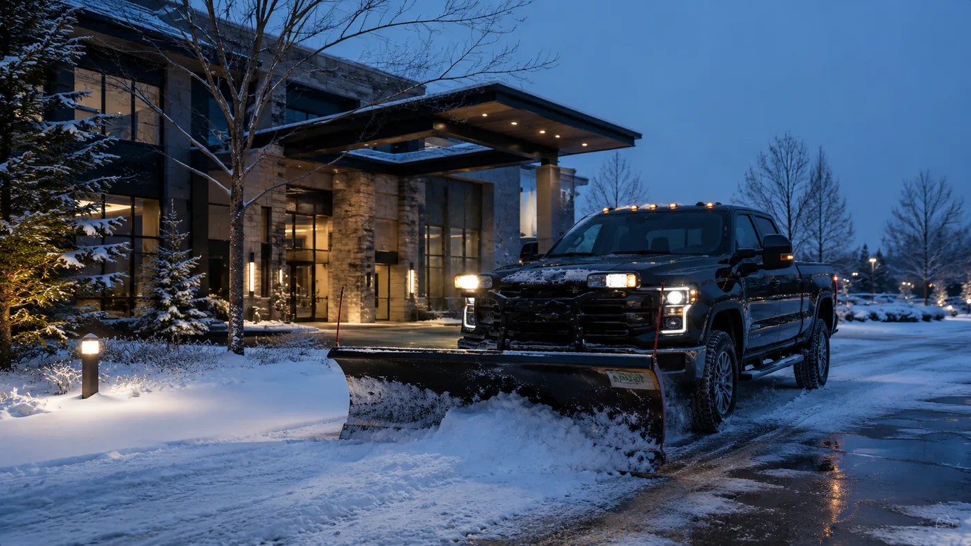 Snow removal service